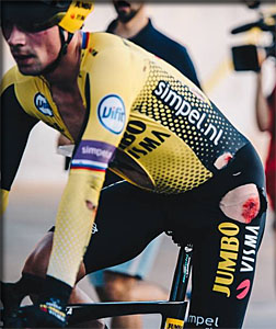 torrevieja Roglic blessé